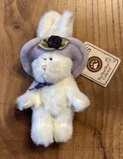 Boyds Bears Dipsie Mini Bunny Plush Ornament With Error Tag Jointed Rare NICE!