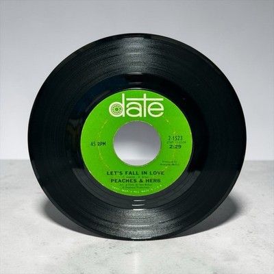Peaches & Herb - Let's Fall In Love / We're In The Thing Together 1966 Vinyl 45