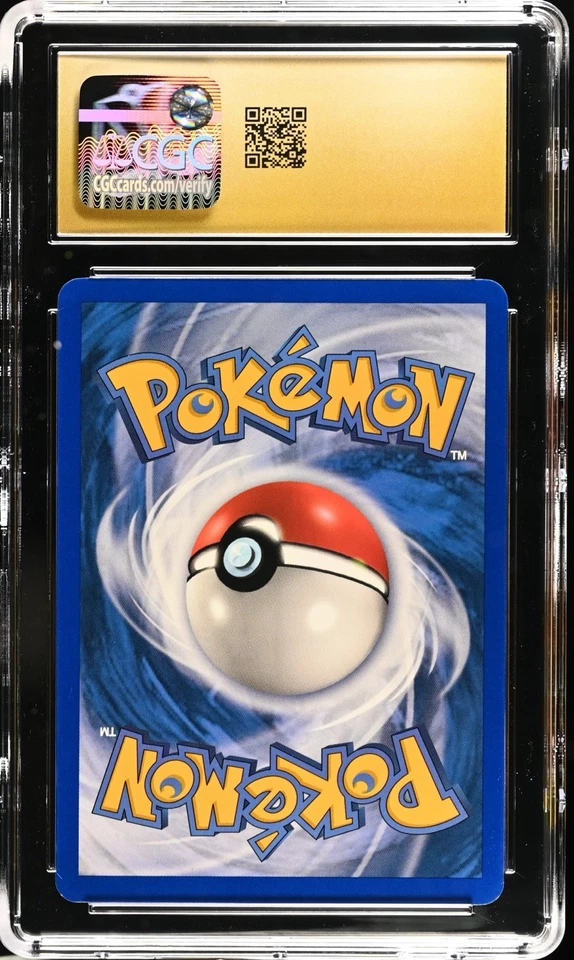 CGC 10 PRISTINE Hitmonchan 81/147 Aquapolis Vintage WOTC 2003 Pokémon Card POP 2 - Image 2 of 2