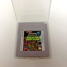 Teenage Mutant Ninja Turtles TMNT Fall of the Foot Clan Nintendo Game Boy