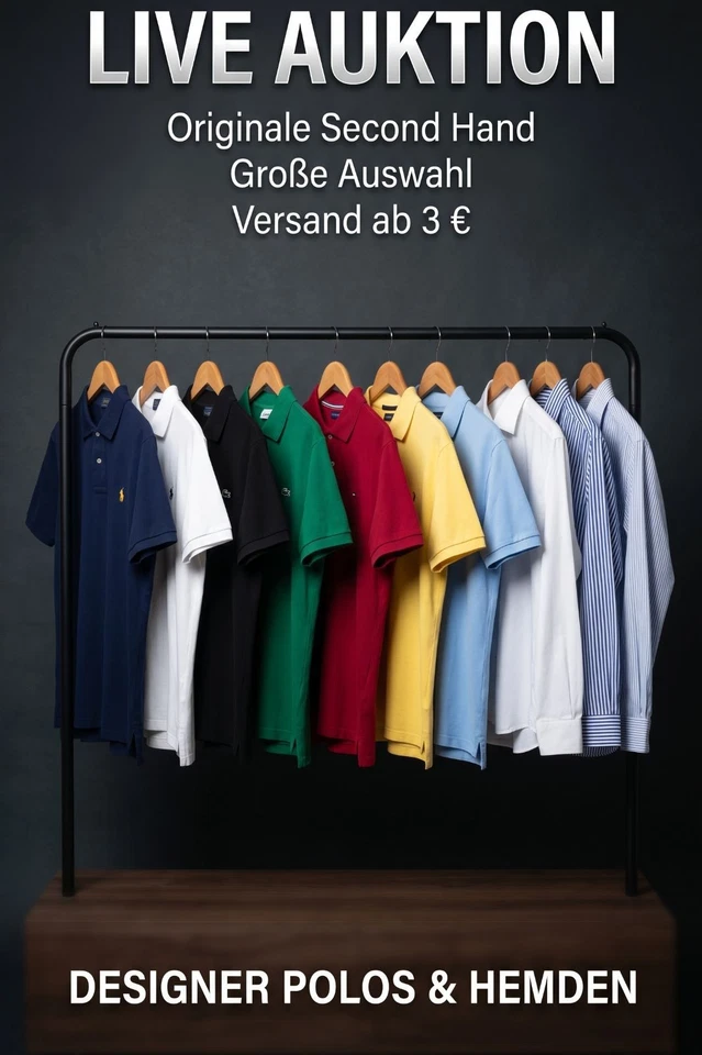 Designer POLO SHIRTS - Langarm Hemden - T-Shirts - Ralph Lauren - Lacoste