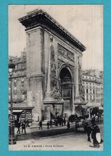 Paris: Porte Saint-Denis "1912" / postcard postcard postcard/