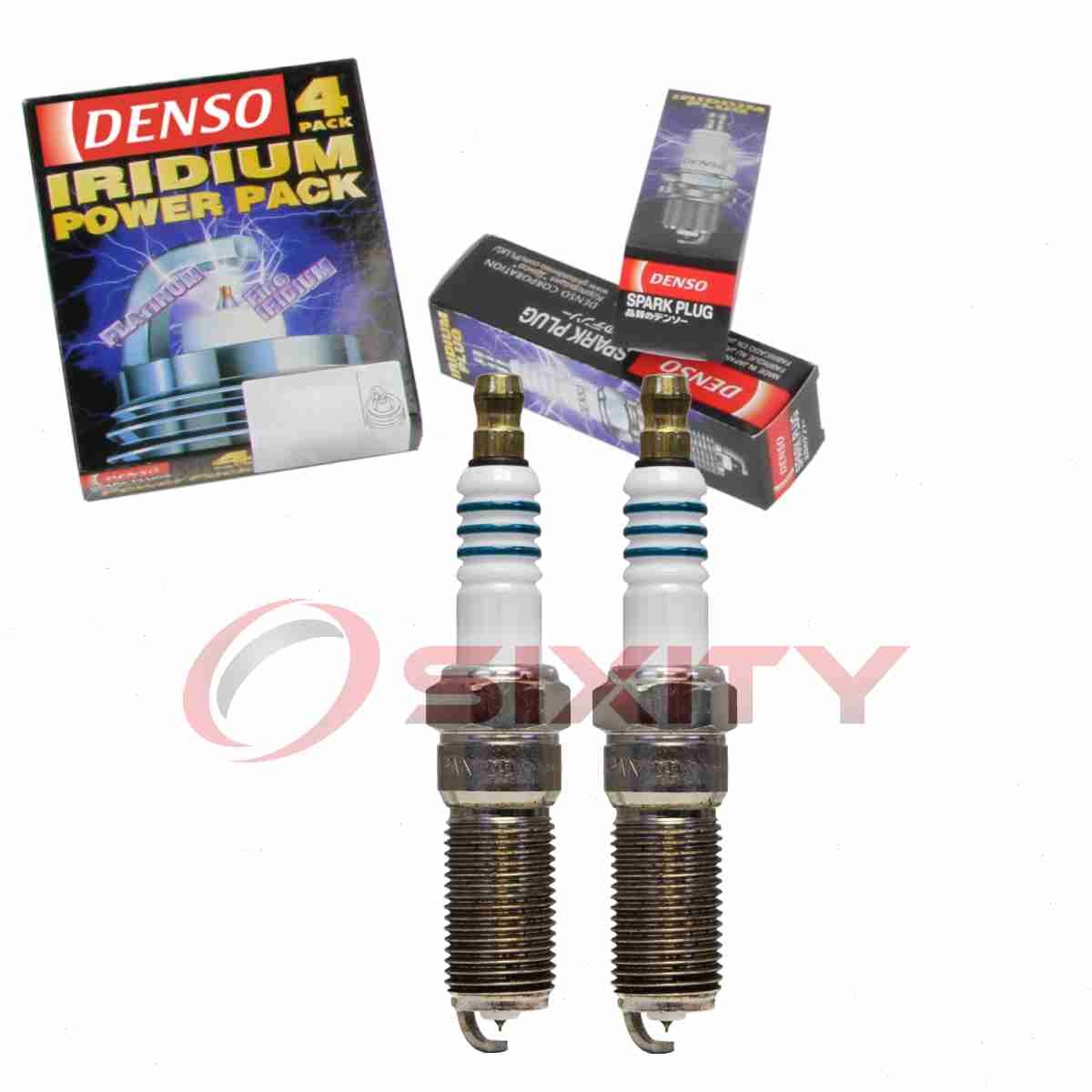 2 pc DENSO 5338 Iridium Power Spark Plugs for ZZC4-18-110A ZZC4-18-110 tf