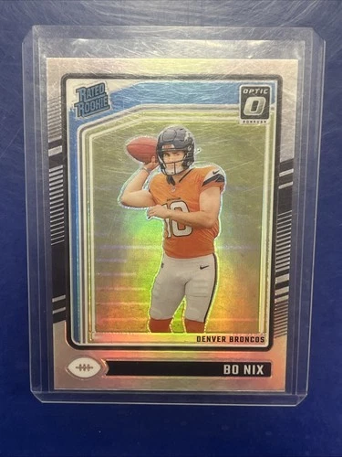 2024 Panini Donruss Optic - Rated Rookie Bo Nix #209 Holo Prizm (RC)