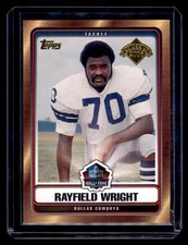 2006 Topps #HOFT-RWR Rayfield Wright Hall of Fame Tribute