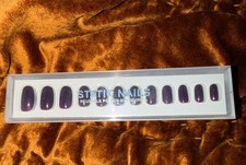 Static Nails- Dark Amethyst (Purple) Round NEW
