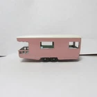 OLD DIECAST LESNEY MATCHBOX NO. 23 TRAILER CARAVAN CAMPER 1965 MADE IN ENGLAND