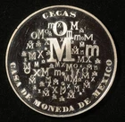 Mexico City Mint Medal - Cecas 30 Siglos /50 Pesos - 1 Oz Silver - ULTRA RARE