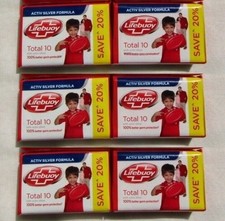 60Pc x Lifebuoy Bath Soap With Active Silver Formula,42gr Better Germ Protection