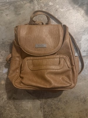 MultiSac Major Convertible Backpack purse Cognac EUC Many Pockets