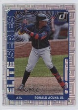 2021 Panini Donruss Elite Series Vector Ronald Acuna Jr #ES4 2u3
