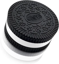 Molinillo de 5,6 cm con agarre más fuerte y diseño en forma de galleta (Individu