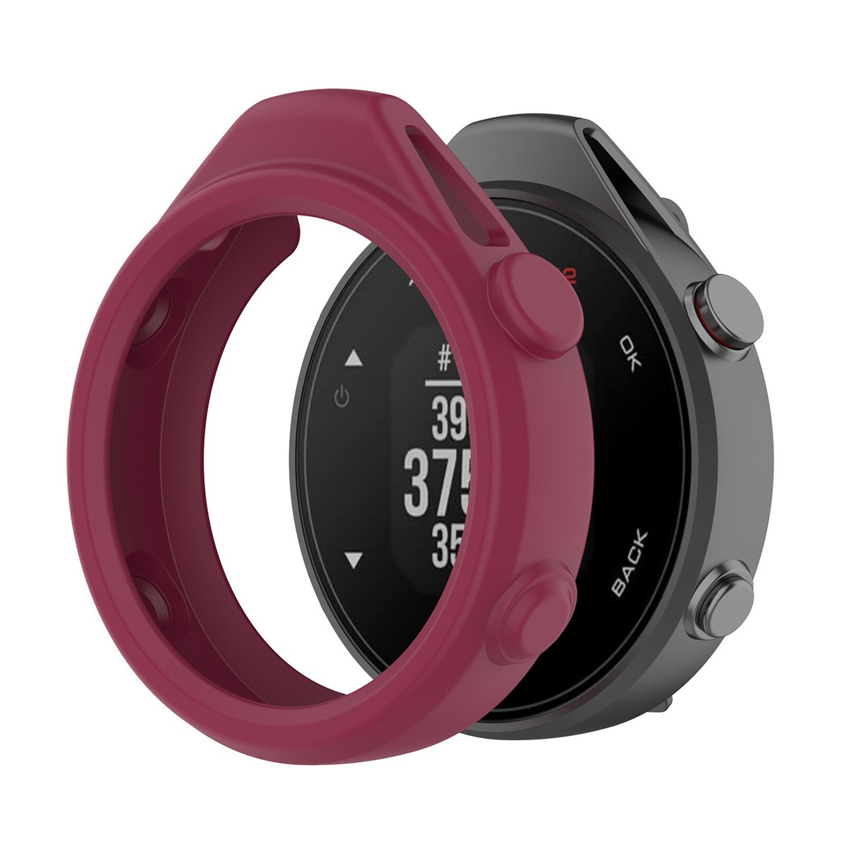 WADUO Custodia Protettiva In Silicone Trasparente Per Garmin Approach G12, Anti Graffio - 3