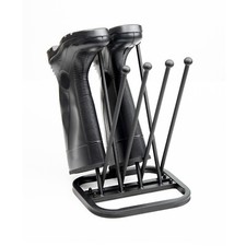 4 Pair Wellington Walking Boot Rack Stand | Wellies Welly Shoes | Indoor/Outdoor