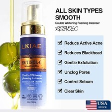 Face Wash Soothing Brightening Skin Natural Vegan Foaming Facial Cleanser Skin