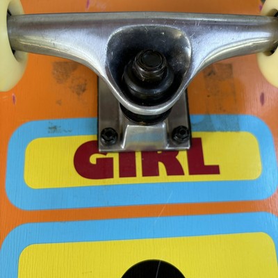 Girl Skateboard Mikemo Capaldi Orange | eBay