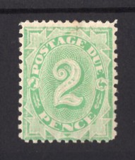 M2866 Australia 1903 SGD24 - 2d dull green, perf 11&frac12;, 12 compound with 11.