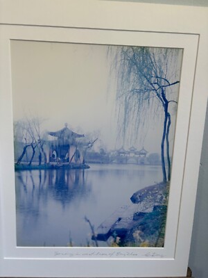 Keith Liang Signed Photo  Spring in West lake of Yang Zhou  Fine art China 