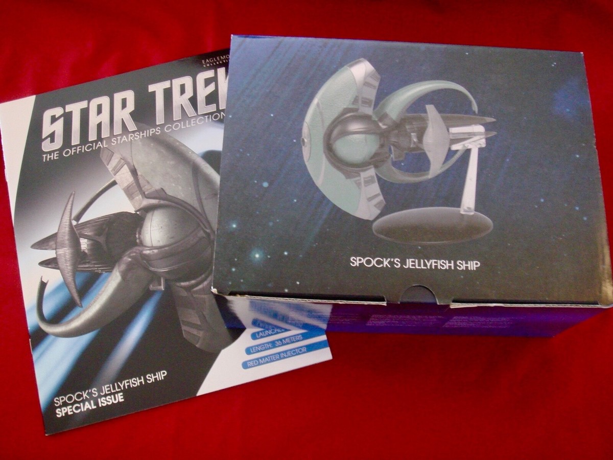 スタートレック イーグルモス スポック Jellyfish Ship Eaglemoss Star Trek STARSHIPS - SPOCK'S JELLYFISH SHIP