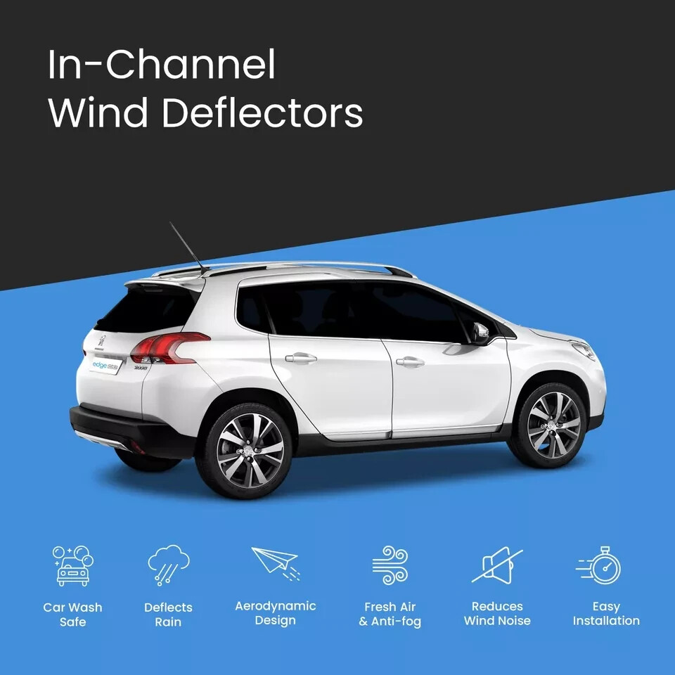 On Sale Peugeot 3008 Wind Deflectors Oem Standard Quality, Rain Protection