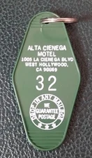 The DOOrS Jim MoRRiSon ALta Cienega HoteL ROOM 32 NoVeLtY KeY Chain