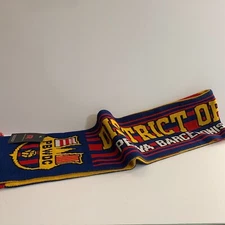 Ruffneck Reversible Scarf District Of Culembia Washington DC Penya Barcelonista