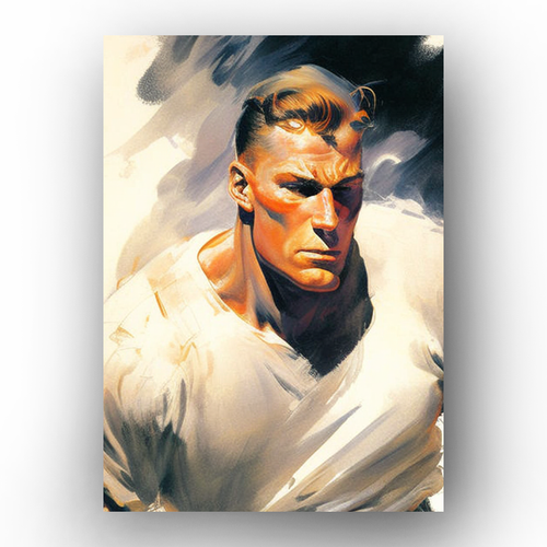 Mickey Mantle #3 Sketch Card Limited 2/50 PaintOholic Signed