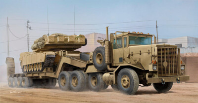1/35 Hobby Boss M911 C-HET w/m747 Heavy Equipment Semi-Trailer
