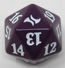 Magic MTG Fate Reforged Purple Spindown Die