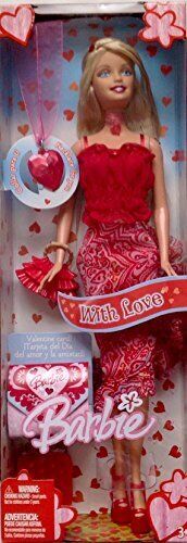 Barbie Mit Liebes- Valentinstag Puppe 2005 Mattel H8254 - Bild 1 von 2