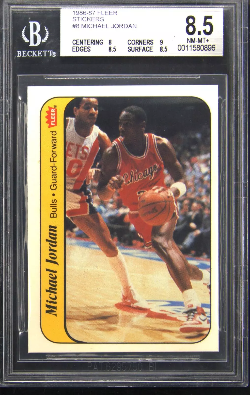 Michael Jordan trading card