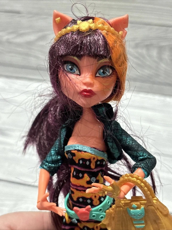 MATTEL Monster High Doll CLEOLEI Freaky Fusion CLEO De NILE - Image 2 of 4