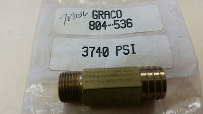 #ad GRACO GENUINE PRESSURE RELIEF 3740 PSI 804 536 $63.95