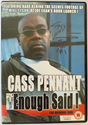 CASS PENNANT HAND SIGNED DVD - ENOUGH SAID - MIKE TYSON.
