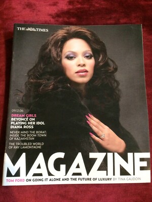 TIMES magazine 09/12/2006 BEYONCE Ray LaMontagne Tom Ford Hugh Grant Liz Hurley