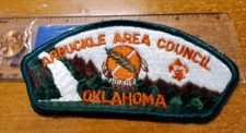 BSA  Arbuckle Area Council, Oklahoma, CSP  issue S-2,