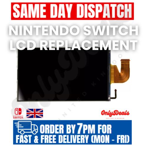 Replacement LCD For Nintendo SWITCH (Brand New) - Display Screen Panel Premium - Picture 1 of 8