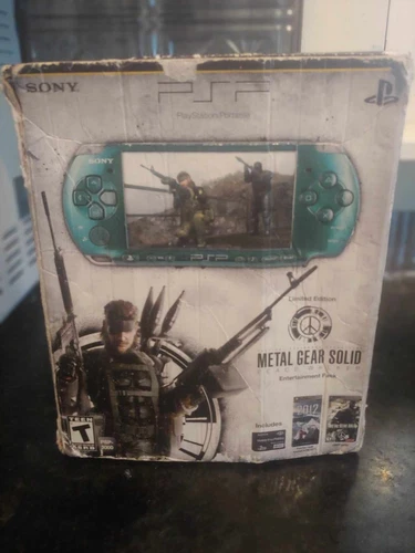 METAL GEAR SOLID Peace Walker Sony PSP PlayStation Portable 2010 Collector *BOX*