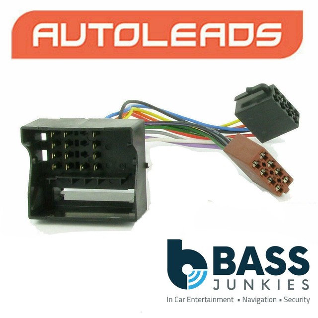 Mk2 Ford Focus 05 Car Stereo ISO Adaptor Plug Lead Harness Wire for
