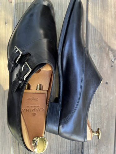 RARE John Lobb Black Chapel Double Monk Strap 9E 8000 Last (Imperfect) DressSho* - Picture 4 of 13