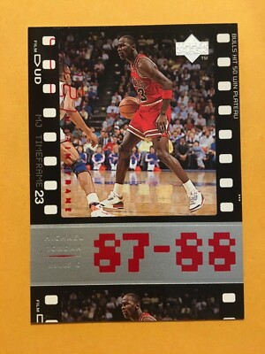 1998 Upper Deck MJ Timeframe 23 87-88 Bulls HOF Michael