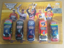 Action NASCAR Brickyard 400 5-Piece Winners Set Years 1994 - 1998 1:64 Scale