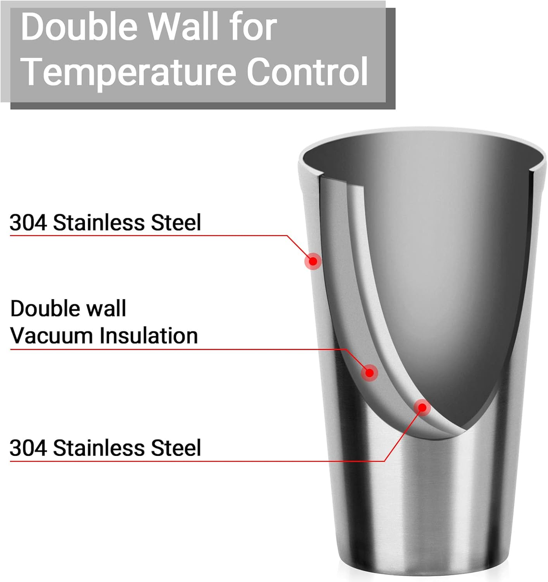 16 Oz Stainless Steel Cups - 12 Pack Insulated Tumblers for Home & Camping  | eBay