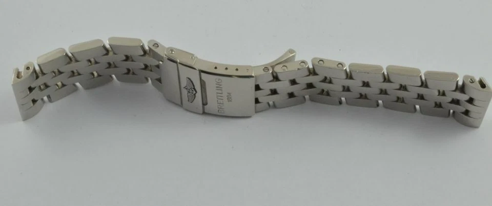 Breitling Pilotband 22mm Chronomat 44 Mate 379A Vintage Raro Foto 2 de 4