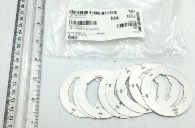 Garland Lot of 8 Dial Insert Off / Max / Min 02725-2 New Free Shipping