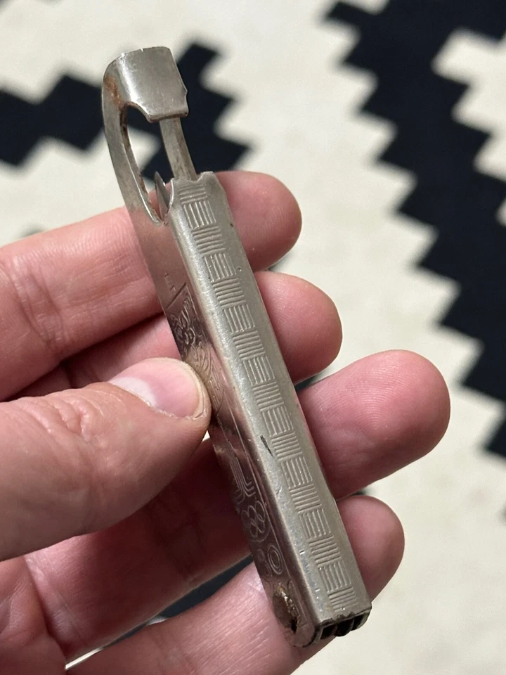 RUSSIA folding knife Moscow Olympics 1980 USSR VTG pocket knife bottle opener - Image 3 of 4