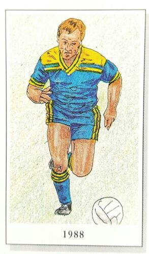 Retro Fußballverein Trikots Bilder im klaren Kühlschrankmagneten - verschiedene Teams - Bild 88 von 92