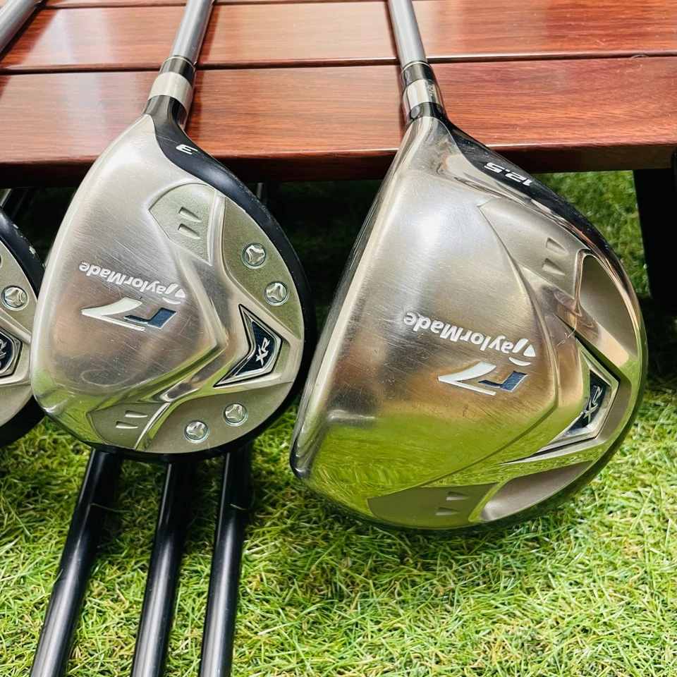 Women TaylorMade Fullset r7 1w3w5w9w r7CGB Max Iron 789Pw L Flex 9Pcs Golf Japan - Image 2 of 4