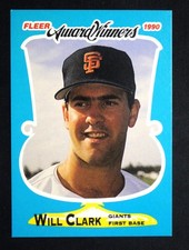 1990 Fleer Will Clark Award Winners #7