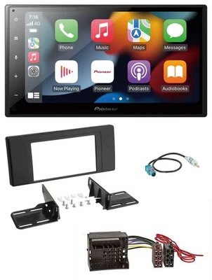 Pioneer DAB Bluetooth 2DIN USB MP3 Autoradio für Land Rover Range Rover Vogue L3 - Bild 1 von 4